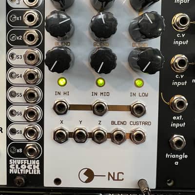 NLC Nonlinearcircuits Brain Custard 2024 - White and Gold image 2