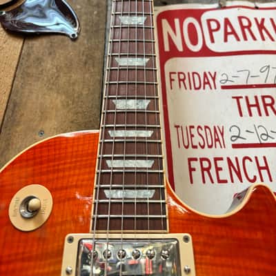Gibson Custom Shop Class 5 Les Paul 2005  - Tangerine Burst image 6