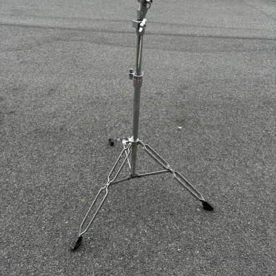 TAMA Double Braced Height-Adjustable Boom Cymbal Stand Tripod Silver image 1