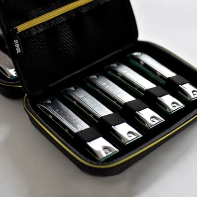 Seydel SAFE CASE for 10 Diatonic Harmonicas. New with Full Warranty! image 5