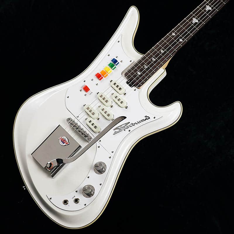 Teisco Spectrum 5 90s Pearl White | Reverb