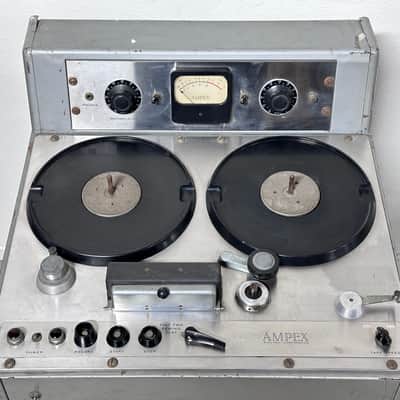 Vintage Ampex Model 300 Tube Tape Recorder Bathtub image 3