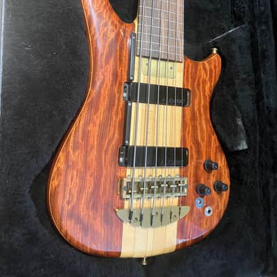 1993 Alembic Essence 6 String Fretless - Bubinga - with OHSC image 3