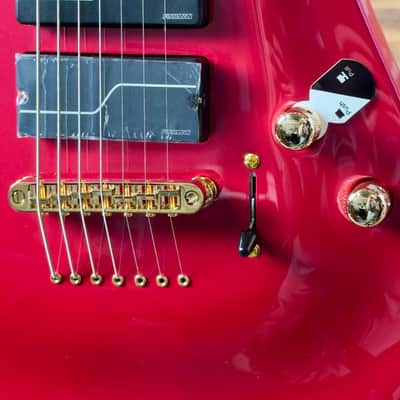 ESP LTD SC-607B Stephen Carpenter Signature 7-string Baritone Electric Guitar - Magenta image 5
