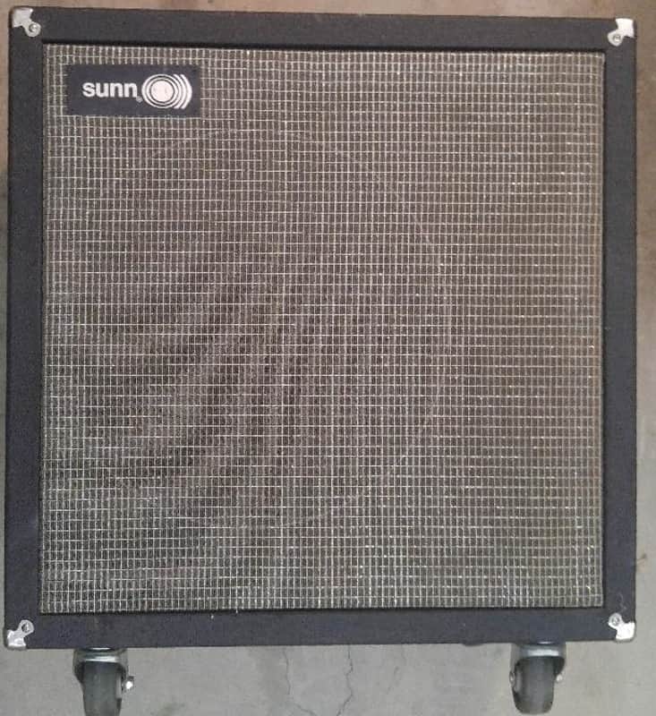 Sunn 115M Black 15" Bass Speaker Cabinet image 1