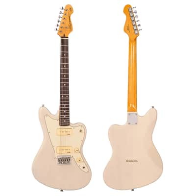 Vintage V65 ReIssued Hard Tail Electric Guitar - Blonde (V65HBLD) image 2