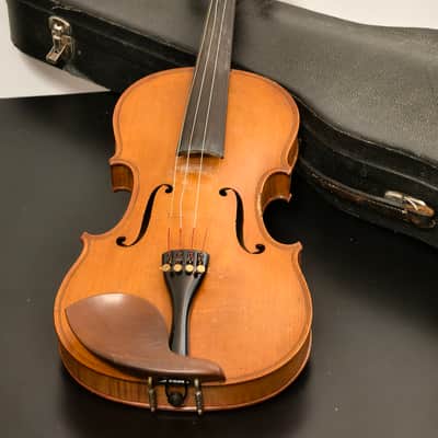 Antique violin. Bohuslav Lanter. Bohuslav Lantner 1910 - Natural Varnish image 2