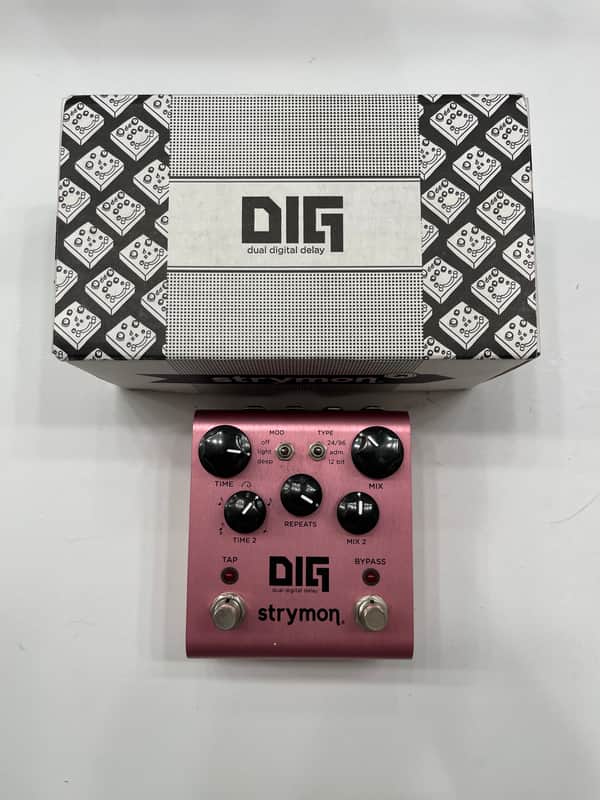 Strymon DIG Dual Digital Delay Echo Stereo Guitar Effect Pedal + Original Box image 1