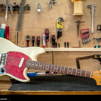 Fender Musicmaster 1966 - Olympic White image 3