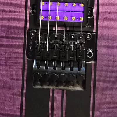 Schecter Banshee GT FR 6-String Electric Guitar - Satin Trans Purple image 3