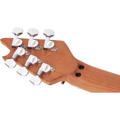 EVH Wolfgang Special QM Electric Guitar, Baked Maple Fingerboard, Charcoal Burst image 9