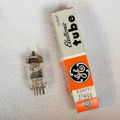 GE 12AT7 - tests strong- USA made image 1