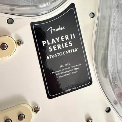 Genuine Fender Player II Stratocaster Loaded Pickguard – Alnico V Pickups image 5