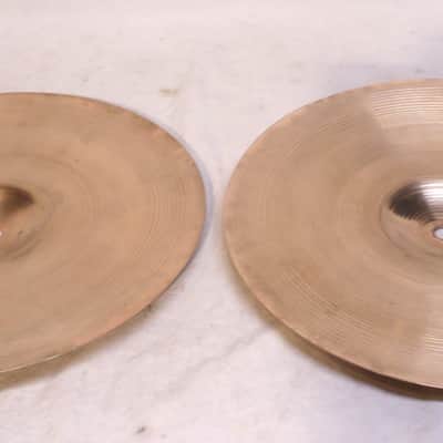 Vintage 1967 Zildjian Matched Set of Cymbals 20" ride, 17" sizzle crash, 14" super-thin hi-hats image 15