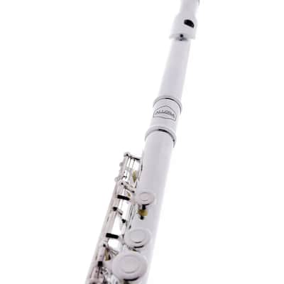 AFL-250 Intermediate Flute – Silver-Plated Offset G, C-Foot with Case (Perfect for Advancing Players) image 2
