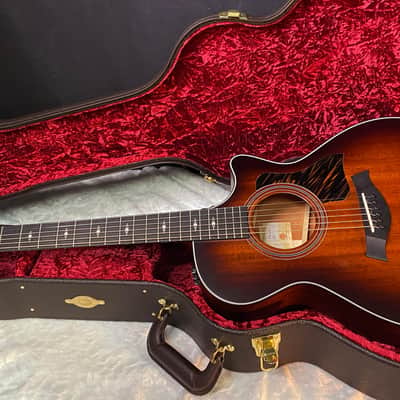 NEW! Taylor 322ce V-Class Grand Concert Acoustic-Electric Guitar - Tobacco - Authorized Dealer - 4.3lbs - G06267 image 8