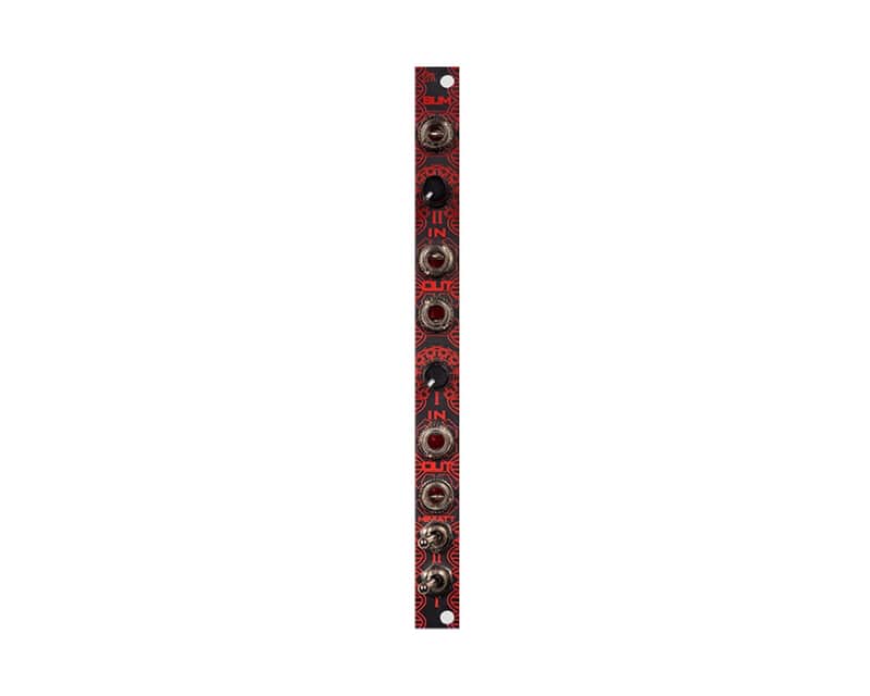 Żłob Modular Miniatt Eurorack Dual Mute Attenuator Module image 1