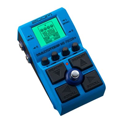 Zoom MS-70CDR+ MultiStomp Guitar Effects Pedal for Chorus, Delays & Reverbs with Over 140 Effects image 5