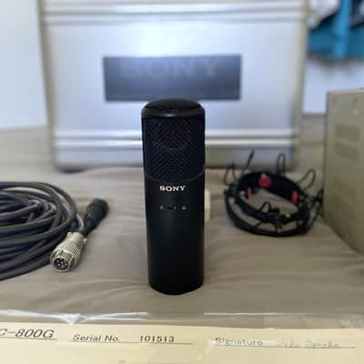 Sony C800G Tube Condenser Microphone - Black image 1