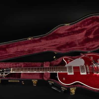 2019 Gretsch G6129T Players Edition Duo Jet FT - Red Sparkle | Japan Single Cutaway Filter'Tron Pickups Locking Tuner Bigsby | OHSC image 23