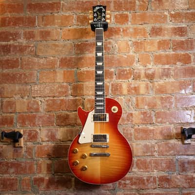 2021 Left Handed Gibson Les Paul Standard 50s - Heritage Cherry Sunburst image 2