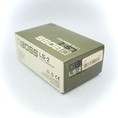 Boss LS-2 Line Selector With Original Box Guitar Pedal I6C0331 image 11