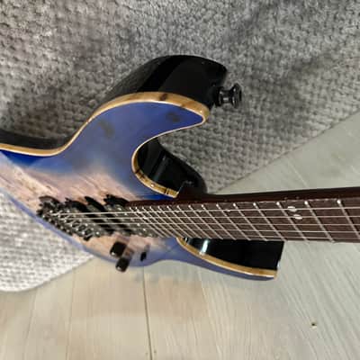 Ibanez RG1070PBZ-CBB Premium 2017 - 2019 - Cerulean Blue Burst image 15