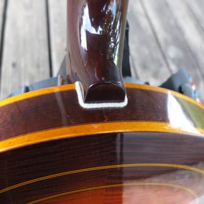 Lida 236 5 String Banjo Early 70s - Flame Maple Burst image 5