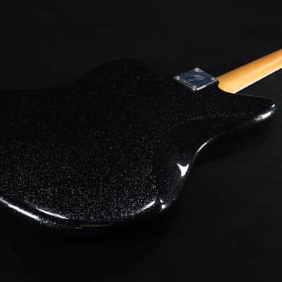 Fender Limited Edition Gold Foil Jazzmaster Ebony Fingerboard - Black Sparkle 539 image 5