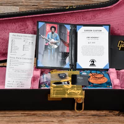 Gibson Custom Jimi Hendrix 67' SG Reissue Aged Polaris White 2020 image 12