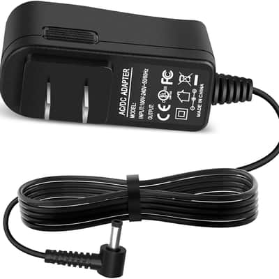 9.5V Charger for Casio Piano Keyboard SA76 SA77 SA46 CTK-2080 CTK-2550 CTK-3200 Piano Keyboard Replacement for Casio ADE95100LU Power Cord Adapter