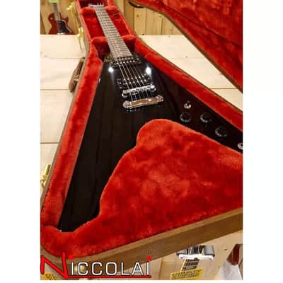 GIBSON 80s Flying V Ebony image 8