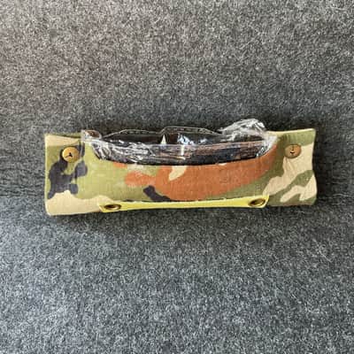 The Harmonicanoe - Harmonica Muffler (Medium thickness) Camo Kisses Green image 3