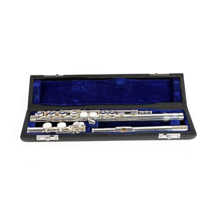 Prelude by Conn-Selmer PFL111E Flute Outfit with Split E, Closed Hole Regular Offset G C-Foot image 1