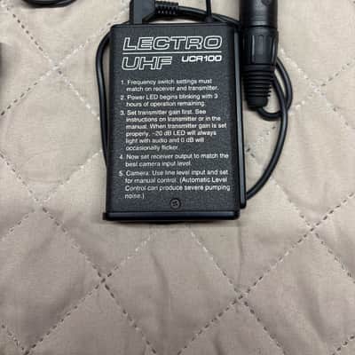 Lectrosonics UCR100 Receiver & UM100 Transmitter UHF Wireless Audio System – Matched Pair image 2