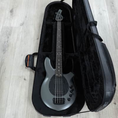 Ernie Ball Music Man Bongo 4 HH Bass, Ebony Fretboard, Titan Gray image 10