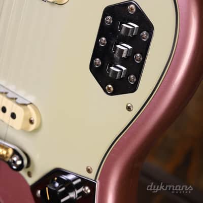 Fender Custom Shop '64 Jaguar Journeyman  Faded Aged Burgundy Mist Metallic image 14