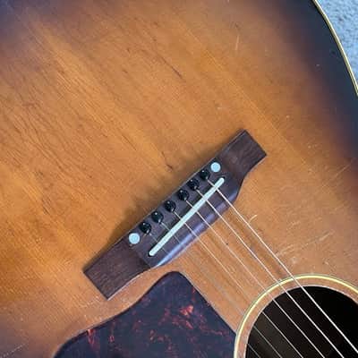 Used Gibson J-45 Sunburst Acoustic Guitar w/Chipboard Case (Est. 1957) – Very Good Condition image 7