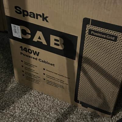 Positive Grid Spark CAB 140-Watt 1x10" Active Guitar Speaker Cabinet 2023 - Present - White image 6