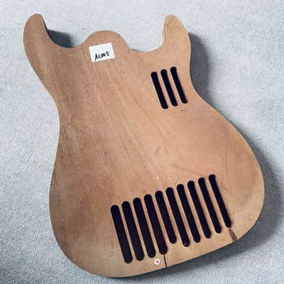 Mahogany Wood Guitar DIY Project Body image 1