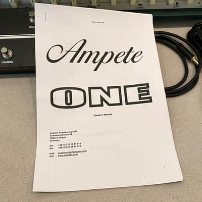 Ampete One - Boutique 100W 2 Channel Tube Amp - 12AX7 / EL34 - 230V image 20