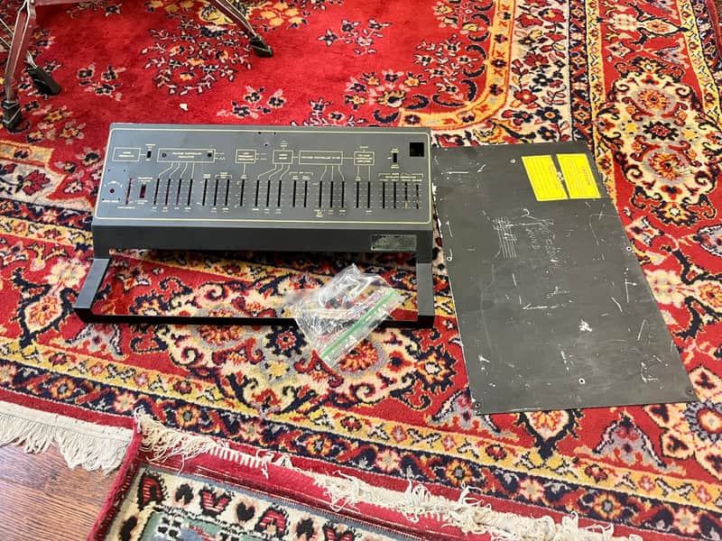ARP Axxe Mk 1 metal chassis and back plate 1970s image 1
