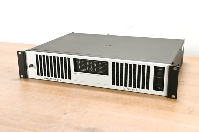 Lab Gruppen C 48:4 4800W 4-Channel Power Amplifier CG012Z8 image 1