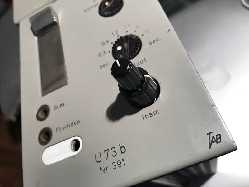 TELEFUNKEN U73b Compressor Limiters x2 with Threshold/Gain modification image 1