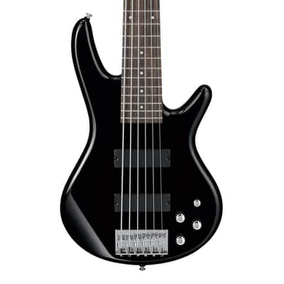 Ibanez GSR206 GIO SR 6-String Bass - Black image 1