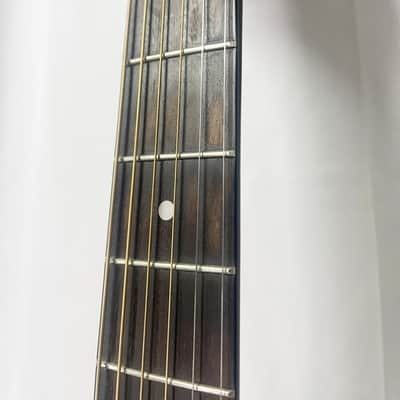 Jasmine S45 SK Natural/Gloss Acoustic Dreadnought W/Hard Case 2000s - Clear Gloss image 5