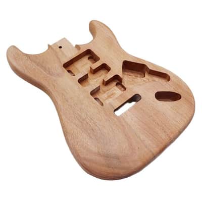 ST Guitar Body Okoume Wood Guitar Barrel image 3