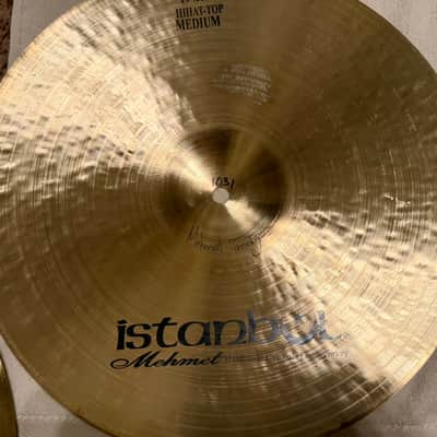 Istanbul Mehmet 14" Traditional Series Medium Hi-Hat Cymbals (Pair)- Traditional image 3