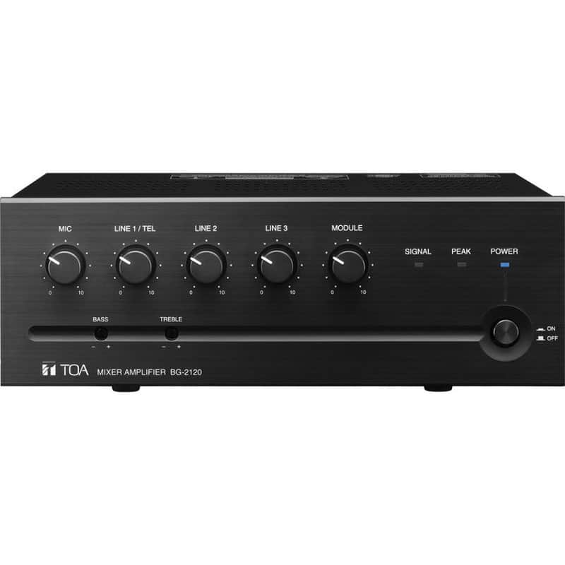 Toa Electronics BG-2120 CU Mixer Amplifier - best possible condition - [open-box deal] image 1