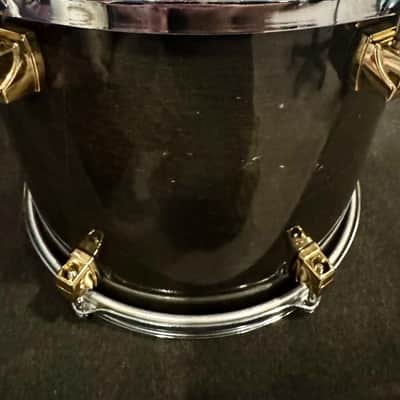 Yamaha Maple Custom 10x12 Tom - Transparent Black Maple image 6